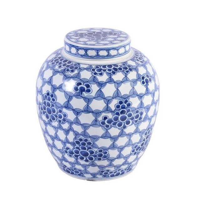 Honeycomb Floral Ancestor Jar | Cailini Coastal
