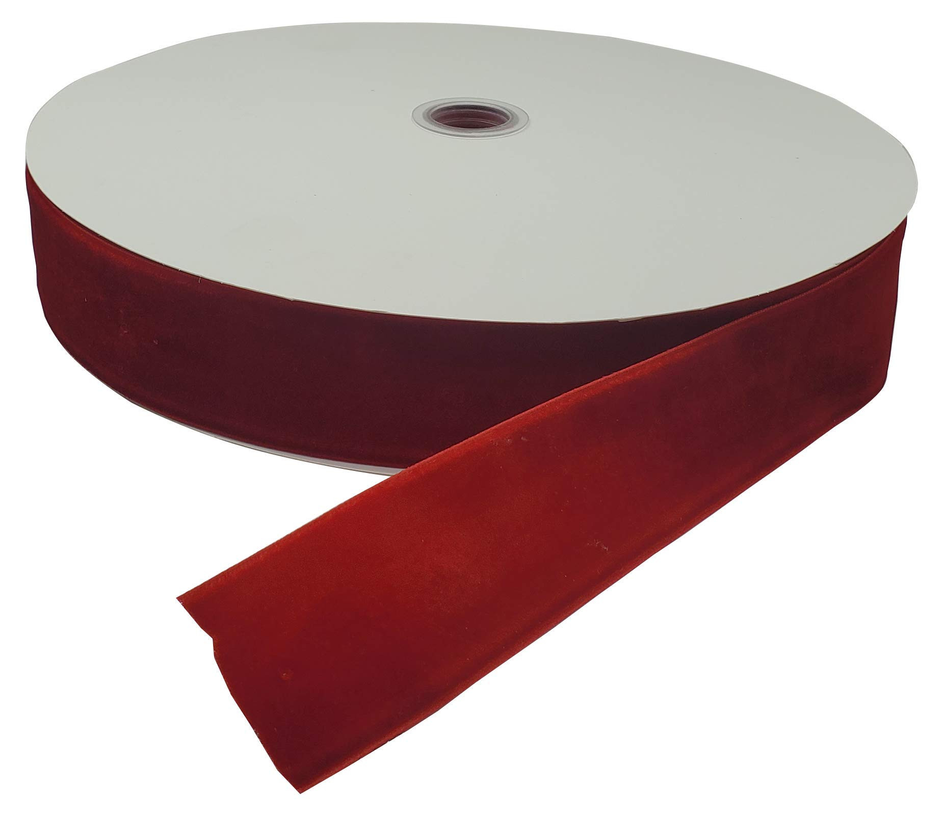 10 Yards Velvet Ribbon Spool(Red, 1 1/2") | Amazon (US)