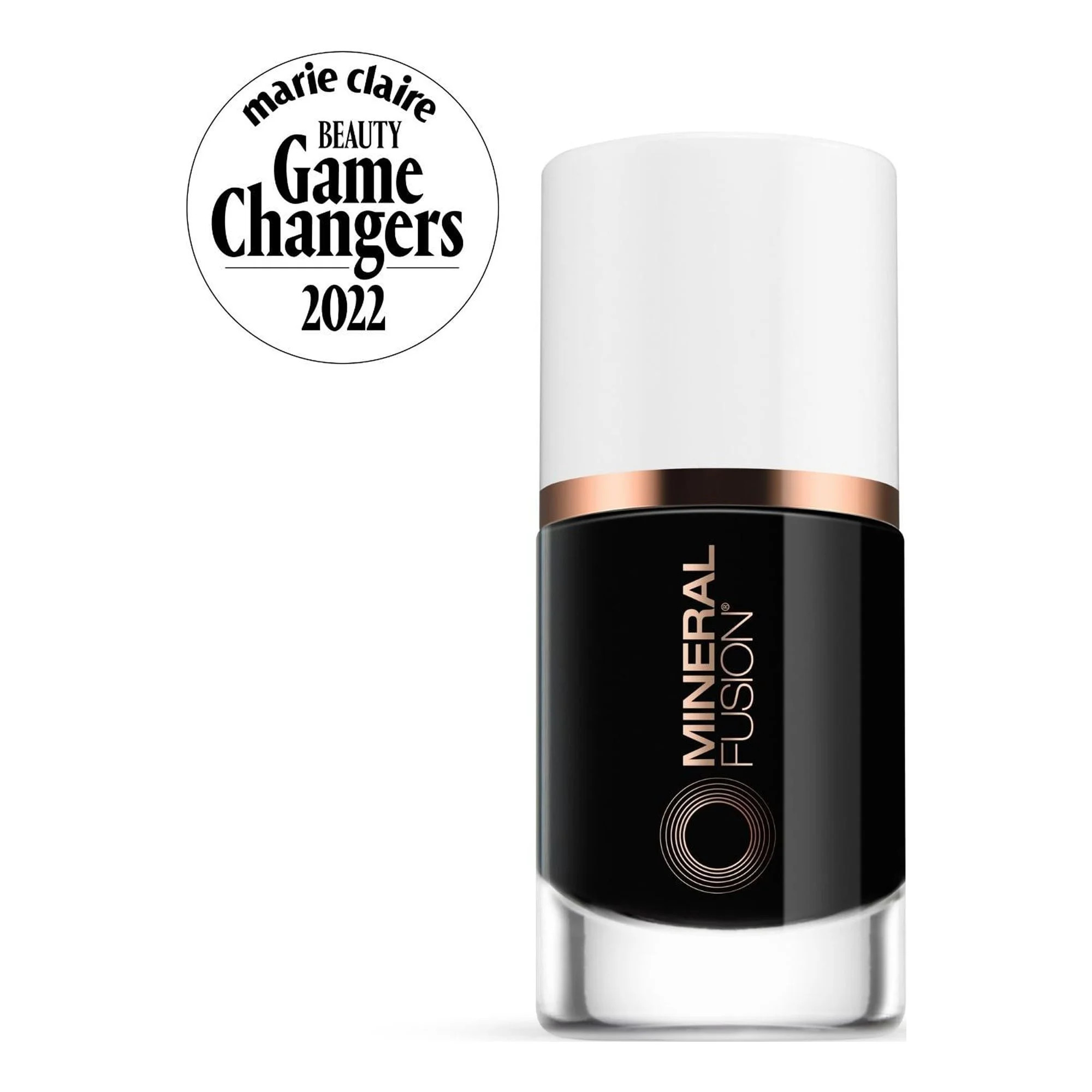 MINERAL FUSION Vegan Nail Polish, "Little Black Dress" Black/Classic Black | Non-Toxic, Cruelty-F... | Walmart (US)