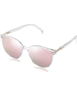 SOJOS Sunglasses Womens Trendy 2024 Classic Round Retro Vintage Shades Large Frame Sunnies SJ2067 | Amazon (US)
