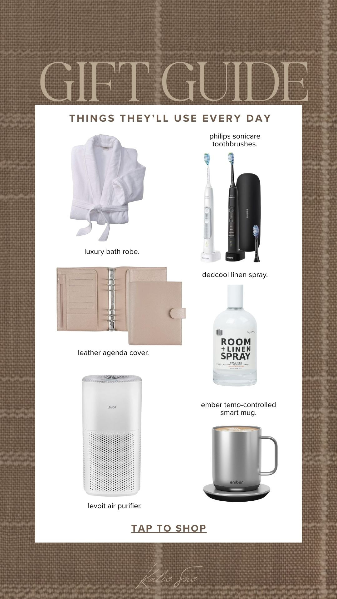 GIFT GUIDE: things they'll use every day. 

 #LTKCyberWeek #LTKGiftGuide #LTKHoliday