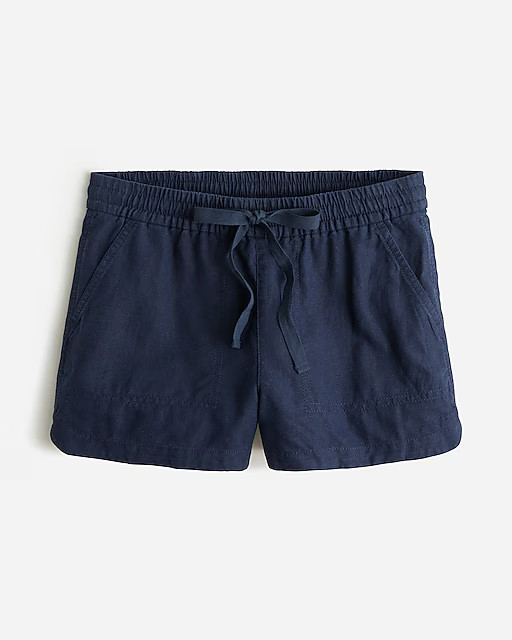 New seaside short in linen blend | J. Crew US