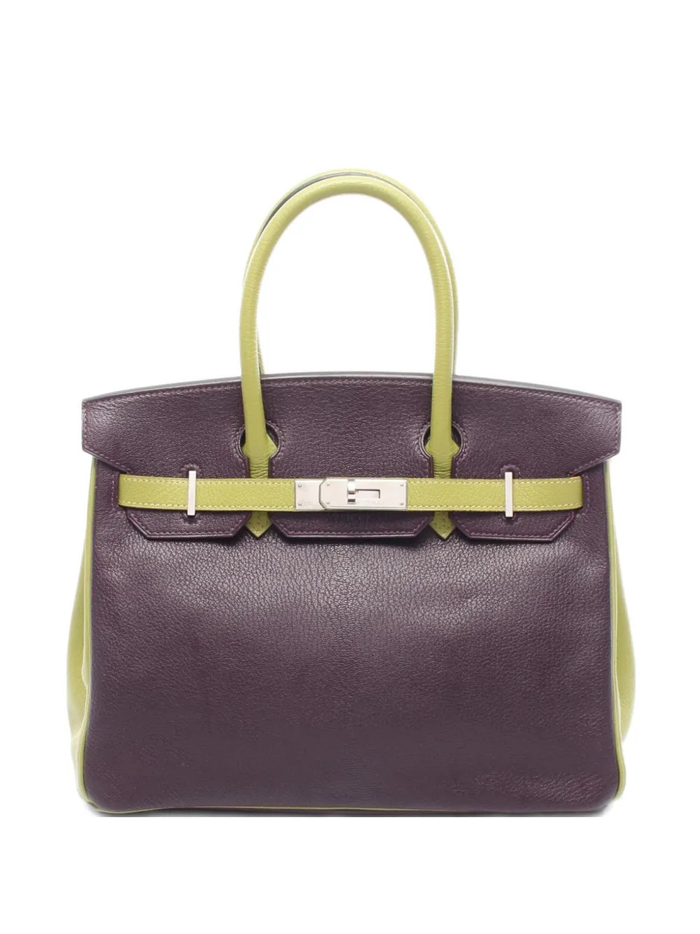 Hermès Pre-Owned 2009 Birkin 30 tote bag - Purple | Farfetch Global