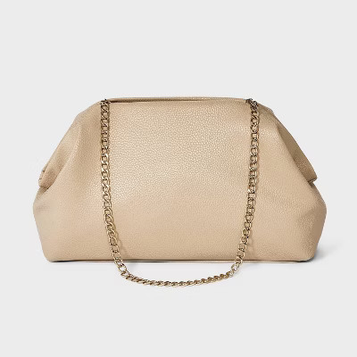 Oversized Clutch - A New Day™ Tan | Target