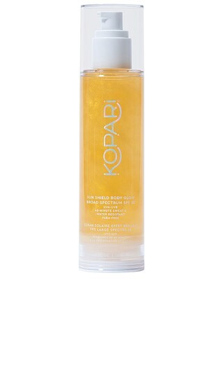 Kopari Sun Shield Body Glow SPF 50 in Beauty: NA. | Revolve Clothing (Global)