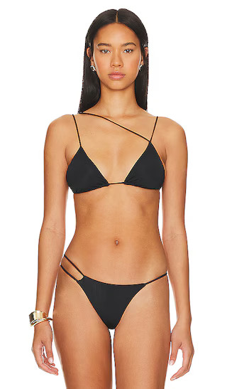Nara Bikini Top in Black | Revolve Clothing (Global)