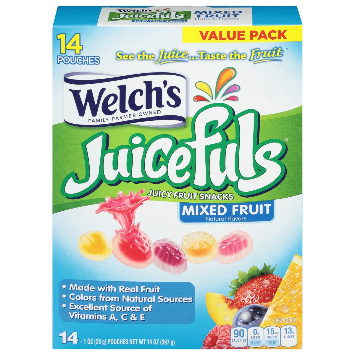 Welch's Juicefuls Mixed Fruit - 14oz/14ct | Target