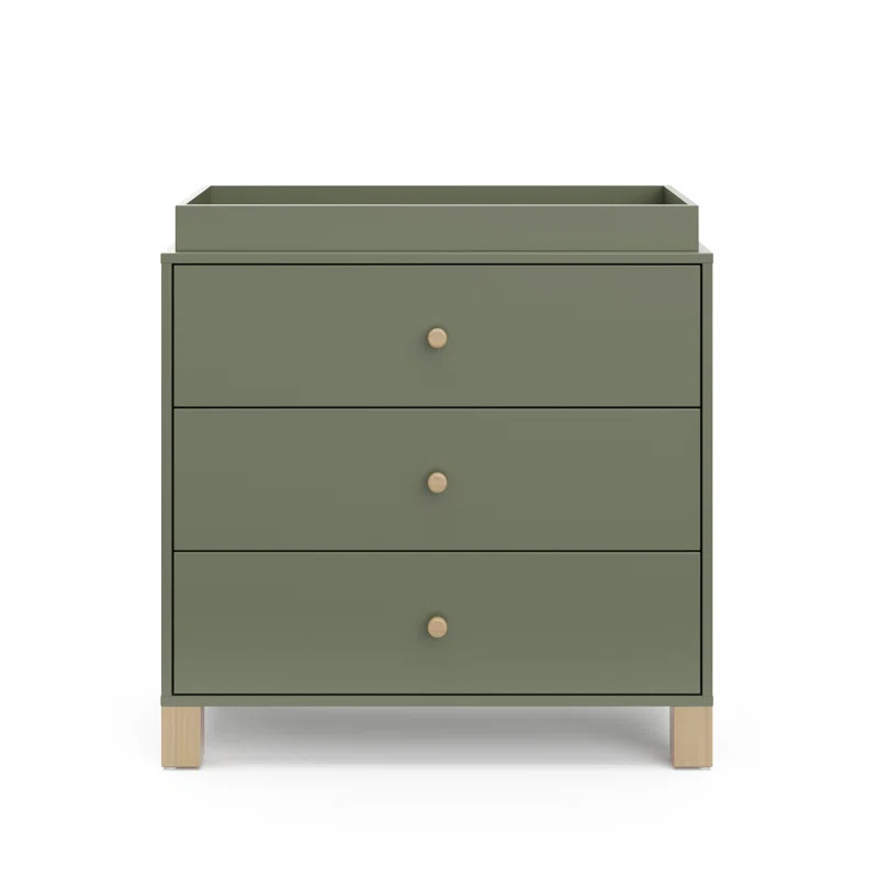 California 3 Drawer Chest With Topper | Wayfair North America