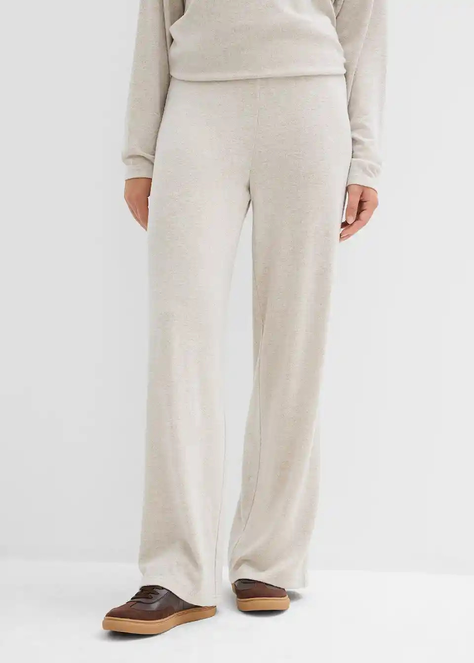 Palazzo-Hose in Strickoptik | Bonprix DE