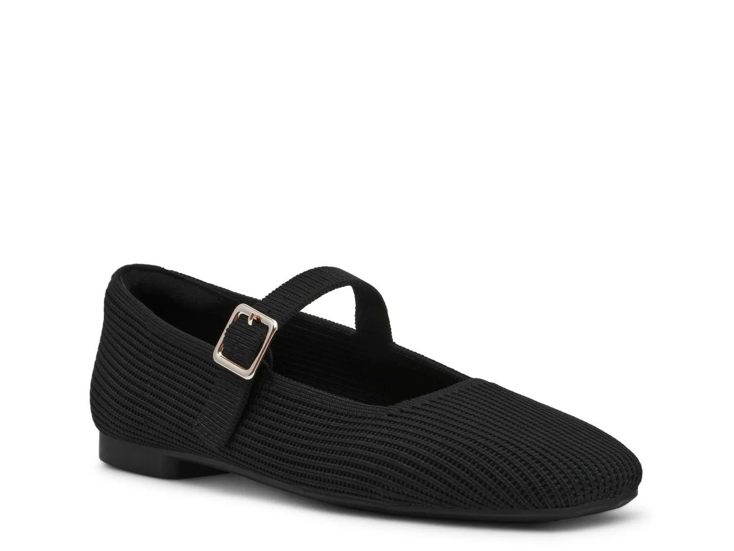 Anne Klein Mabel Mary Jane Flat | Women's | Black | Size 11 | Flats | Mary Jane | DSW