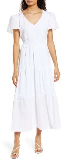 Chelsea28 Dreamy Tiered Midi Dress | Nordstrom | Nordstrom