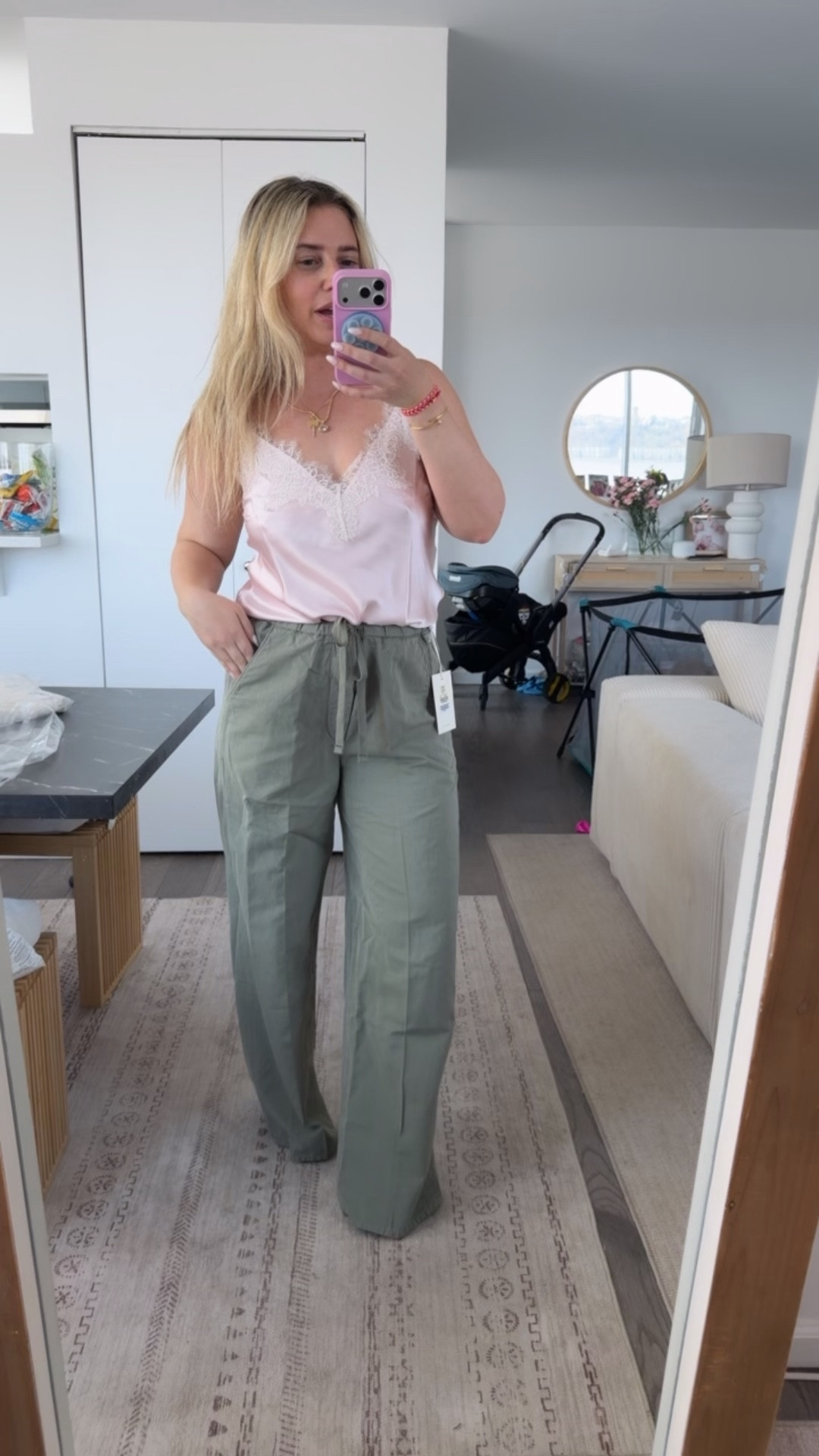 Easy summer looks! Wearing a medium in the cami :). Ballerina pink will continue to trend all season long!

#LTKmomlife #LTKOver40 #LTKSeasonal