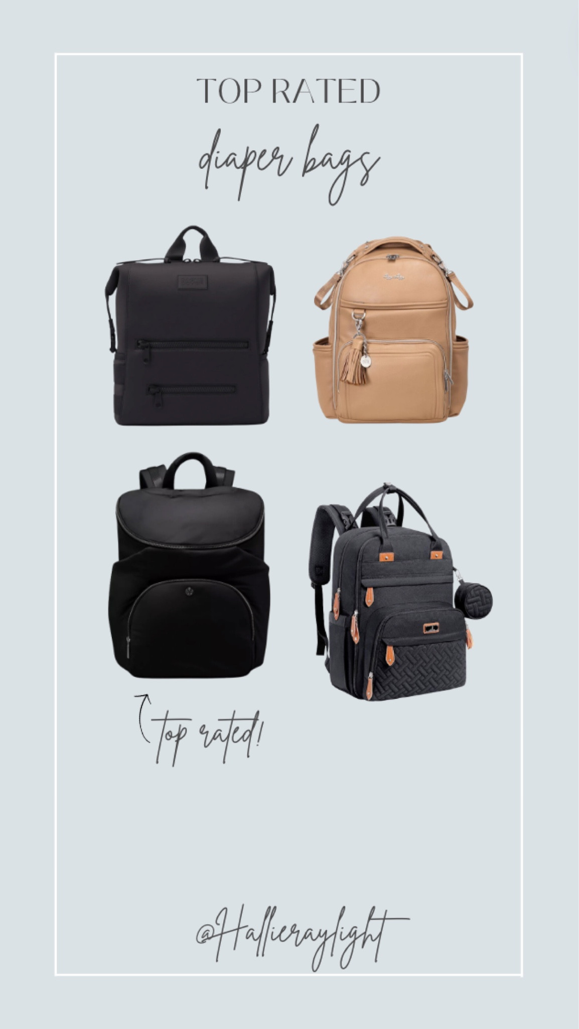 Most recommended diaper bags 

#LTKfamily #LTKstyletip #LTKbaby