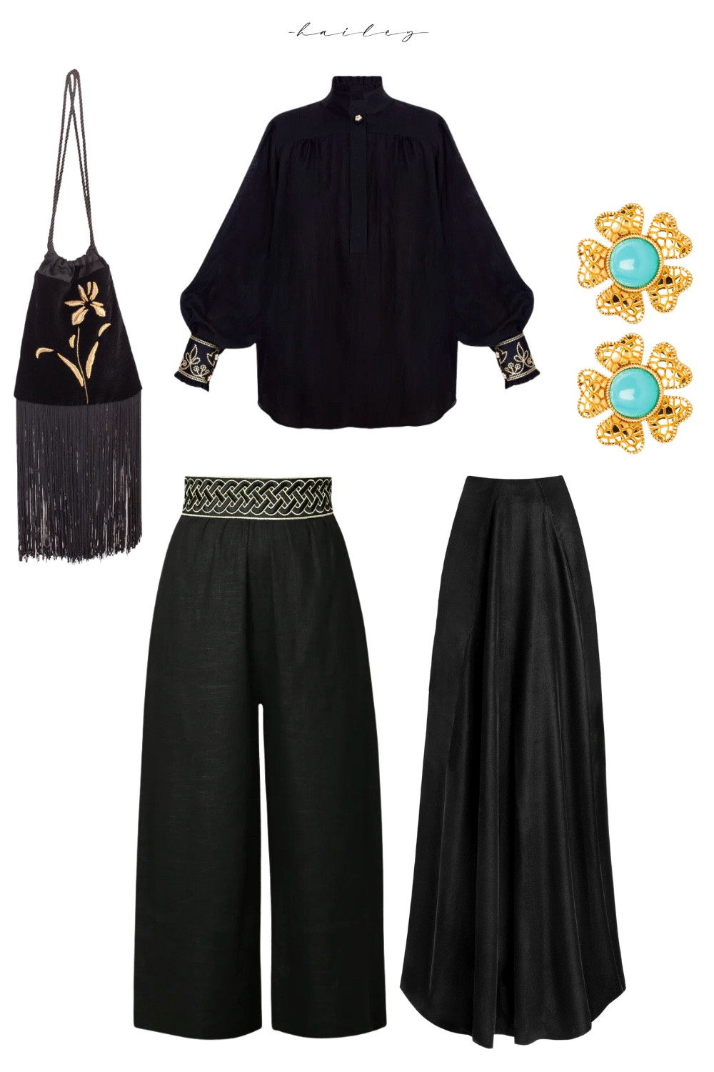 Winter wardrobe and travel outfit looks. Shop black velvet from head to toe! Chic look for winter travel. 

Featured Product:
A sultry black velvet bustier, with hand made beaded floral embellishments along the neckline and a lace-up corset closure for a perfect fit.  

How to Wear: 
You can piece this together with the matching velvet skirt in black for a black tie or formal event. 

Dress down with black linen pants under a white structured blazer for a chic but edgy look  

#LTKSeasonal #LTKstyletip #LTKtravel