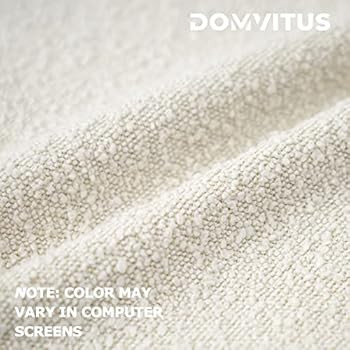 DOMVITUS Luxury Decorative Throw Pillow Cover 18 x 18 Inch Textured Boucle Square Sofa Couch Pill... | Amazon (US)