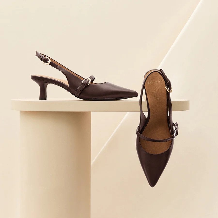 Coco Chestnut Women's Mid Heels | FRANKIE4 | FRANKIE4