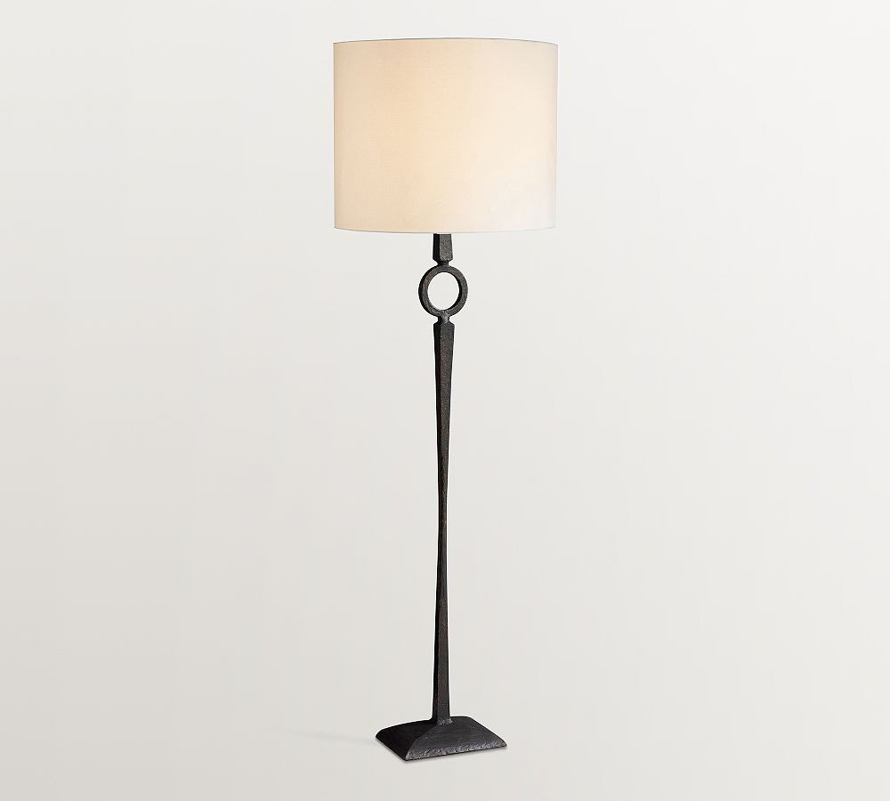 Easton Forged-Iron Floor Lamp (66") | Pottery Barn (US)