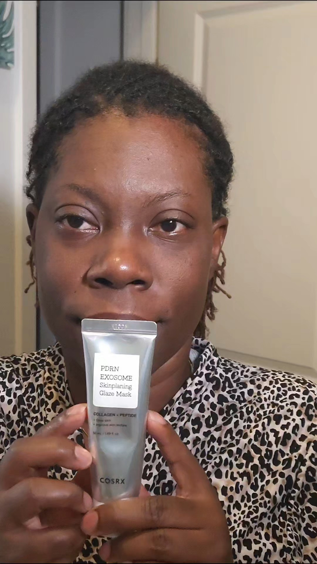 I slept in the COSRX PDRN Exosome Skinplaning Glaze Mask and peeled it off in the morning—rough sleeper here, so I was shocked it actually stayed on (okay, a few edges lifted 😅). Skin was so soft, texture looked refined, pores looked smoother, and I had that glazed glow. PDRN + exosomes + niacinamide & PHA for firming, smoothing, and radiance—definitely keeping this in rotation.

#LTKmorningroutine #LTKgrwm #LTKBeauty