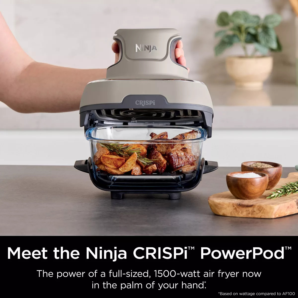 Ninja Crispi 4-in-1 Portable Glass Air Fryer Cooking System | Target