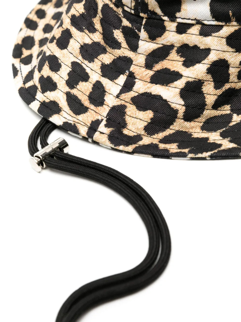 GANNI leopard-print Bucket Hat | Neutrals | FARFETCH AU | Farfetch Global