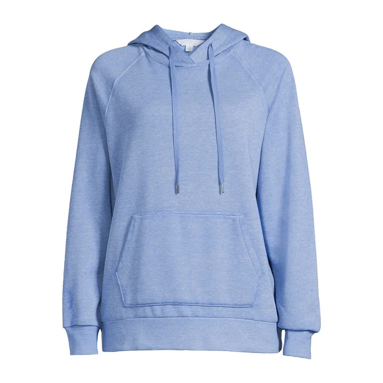 Time and Tru Women's Garment Washed Pullover Hoodie, Sizes S-3XL | Walmart (US)