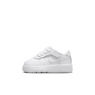 Toddler's Nike Force 1 Low Easyon White/White-White (FN0236 111) - 4 | Walmart (US)