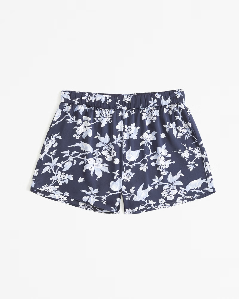 Satin Sleep Short | Abercrombie & Fitch (US)