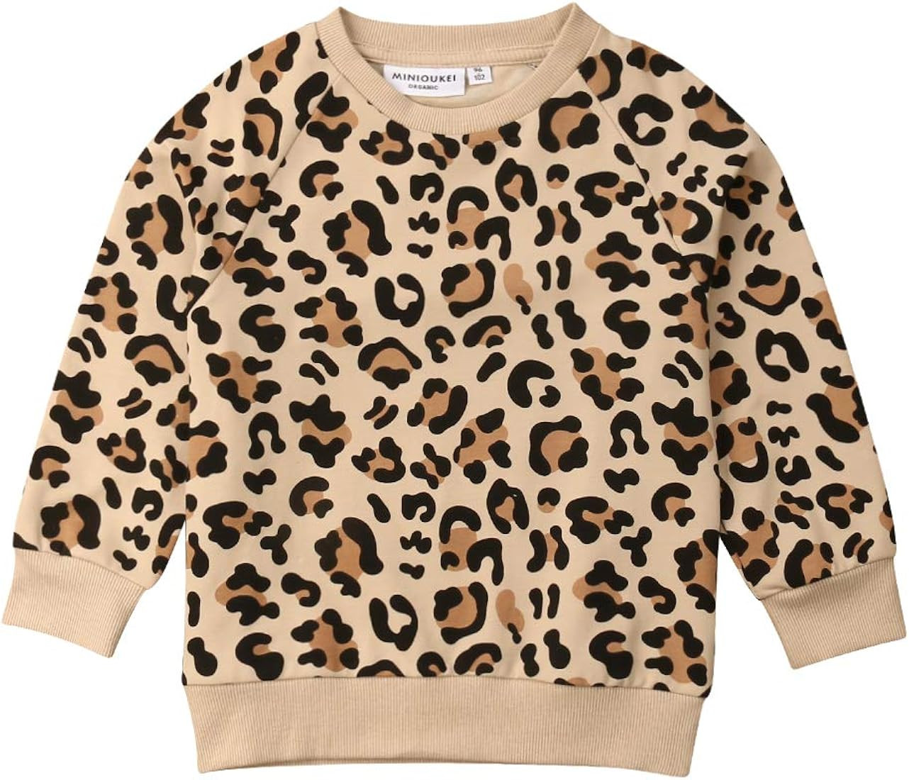 OikMombiu Infant Toddler Baby Boys Girls Leopard Sweater Shirt Long Sleeve Cheetah Cardigan Pullo... | Amazon (US)