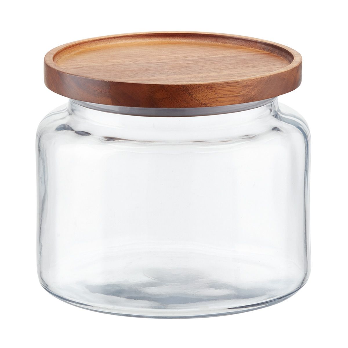 anchor 2 qt. Montana Jar Acacia Lid | The Container Store