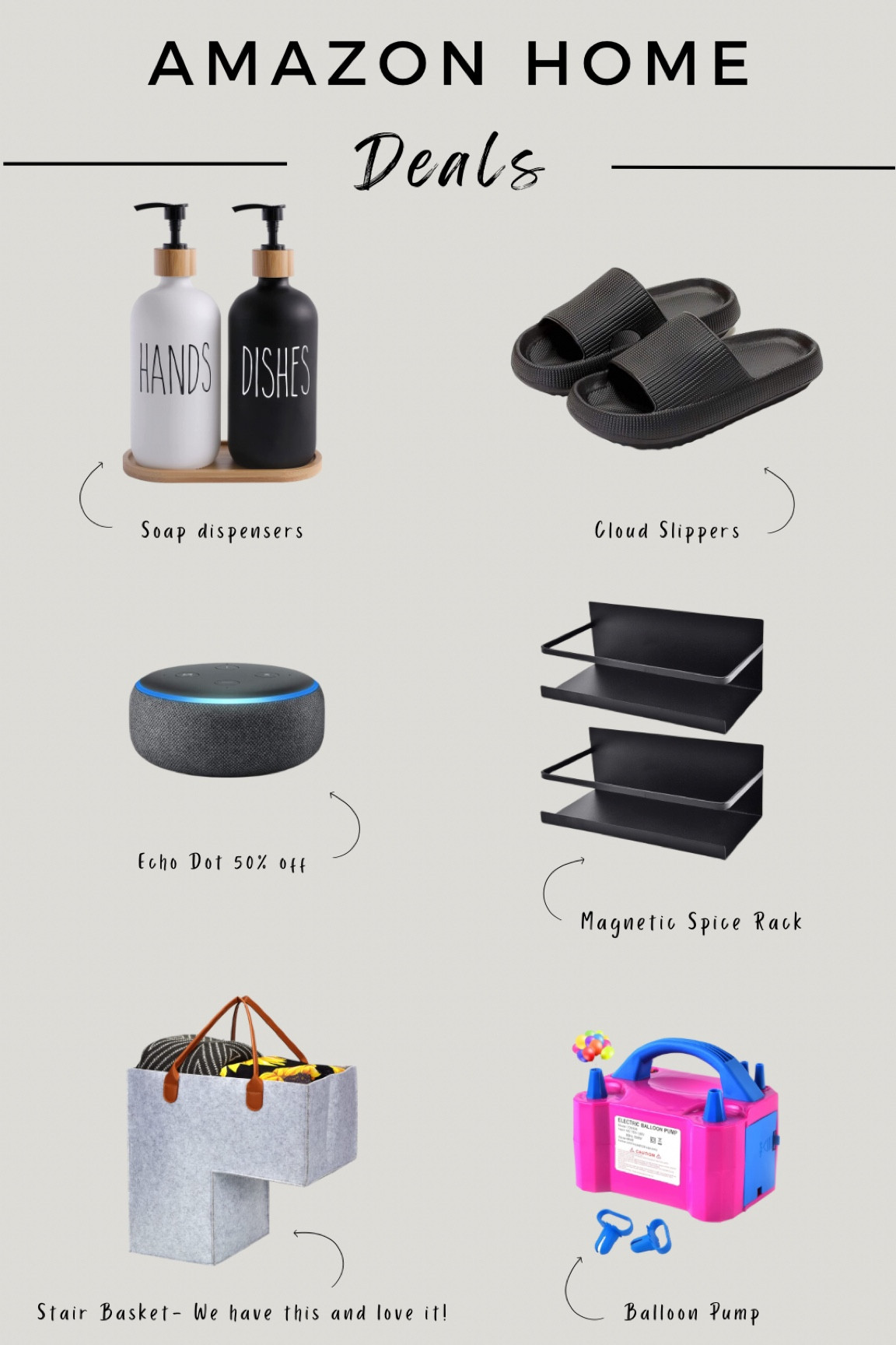 Amazon Home Deals! I have a lot of these and love them. Nothing better than a good deal on Amazon! 

#LTKsalealert #LTKSale #LTKhome