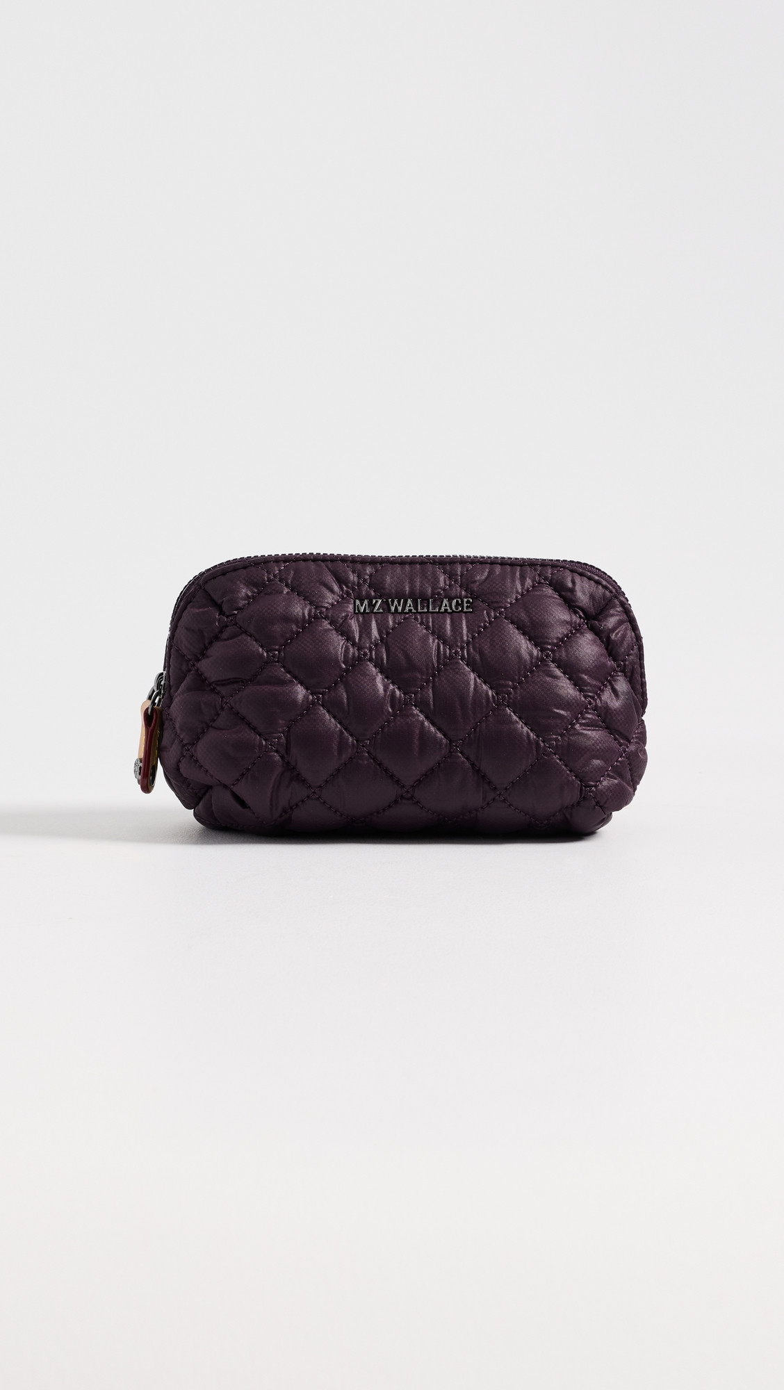MZ Wallace Small Double Zip Cosmetic Bag Raisin One Size | Shopbop