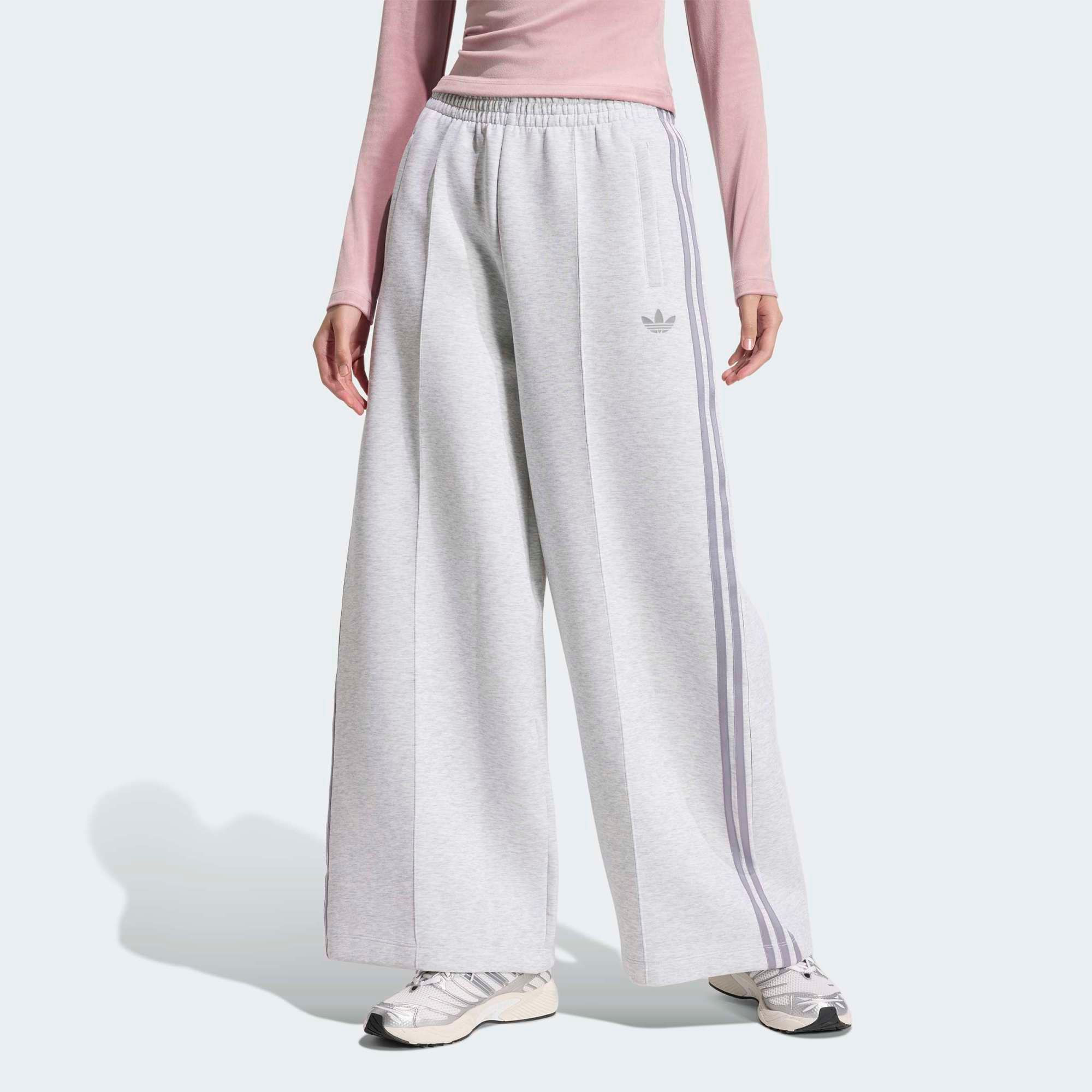 adidas Originals Women's Spacer Track Pants, Small, Light Grey Heather | DICK'S Sporting Goods