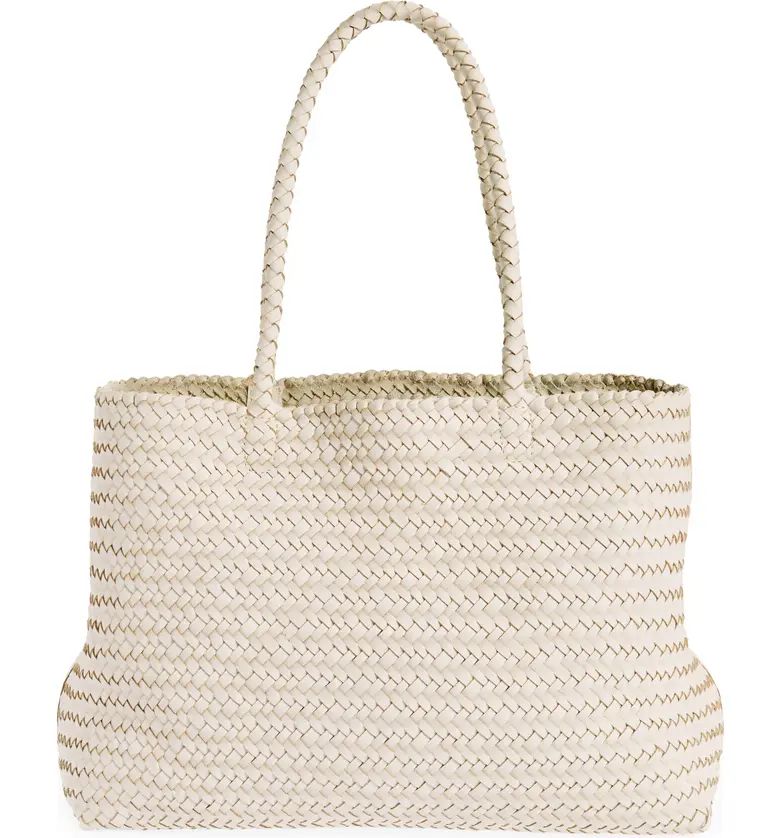 Handwoven Leather Tote | Nordstrom