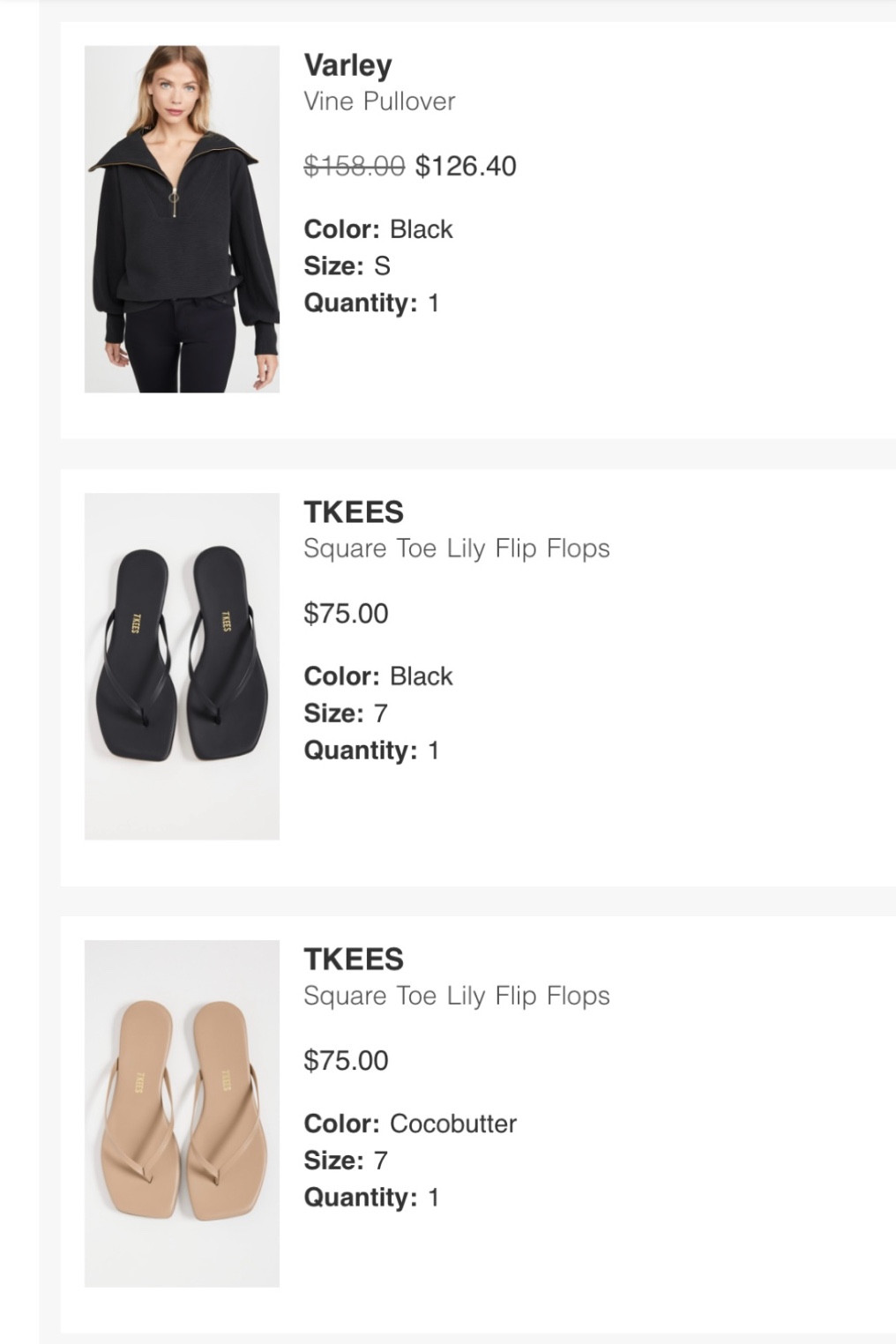 Shopbop purchases #varley #tkees #shopbop 

#LTKSeasonal #LTKsalealert #LTKstyletip