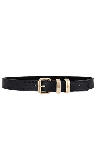 Lovestrength Classic Sage Belt in Black. - size M/L | Revolve Clothing (Global)