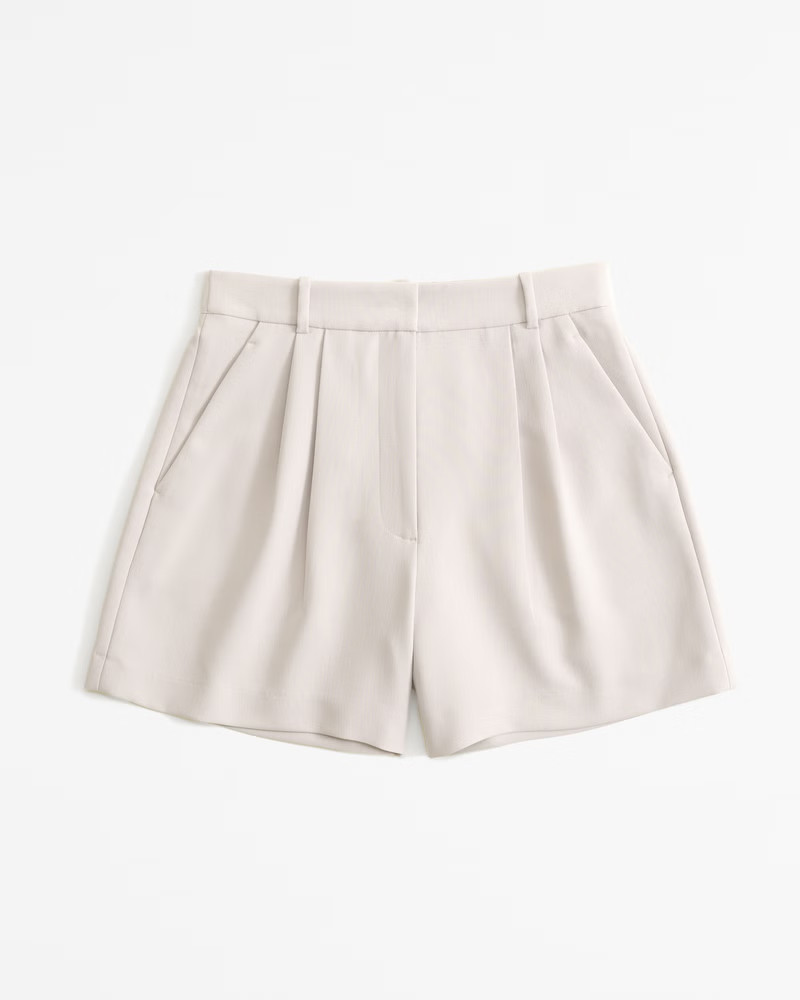 Curve Love A&F Sloane Tailored Short | Abercrombie & Fitch (US)