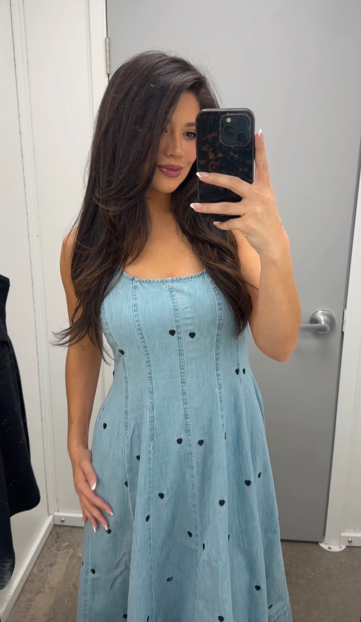 Denim Midi Dress

#LTKMidsize #LTKTall #LTKootd