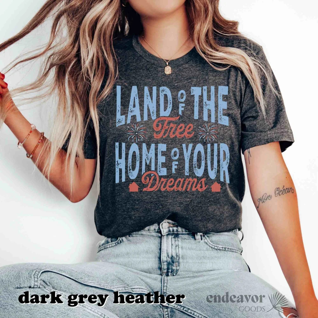 Real Estate Shirt Real Estate July 4th Tshirt Loan Officer Escrow Mortgage Broker Real Estate Age... | Etsy (US)