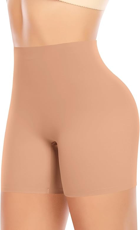 Seamless Shaping Boyshorts Panties for Women Slip Shorts Under Dress Shapewear Shorts Tummy Contr... | Amazon (US)