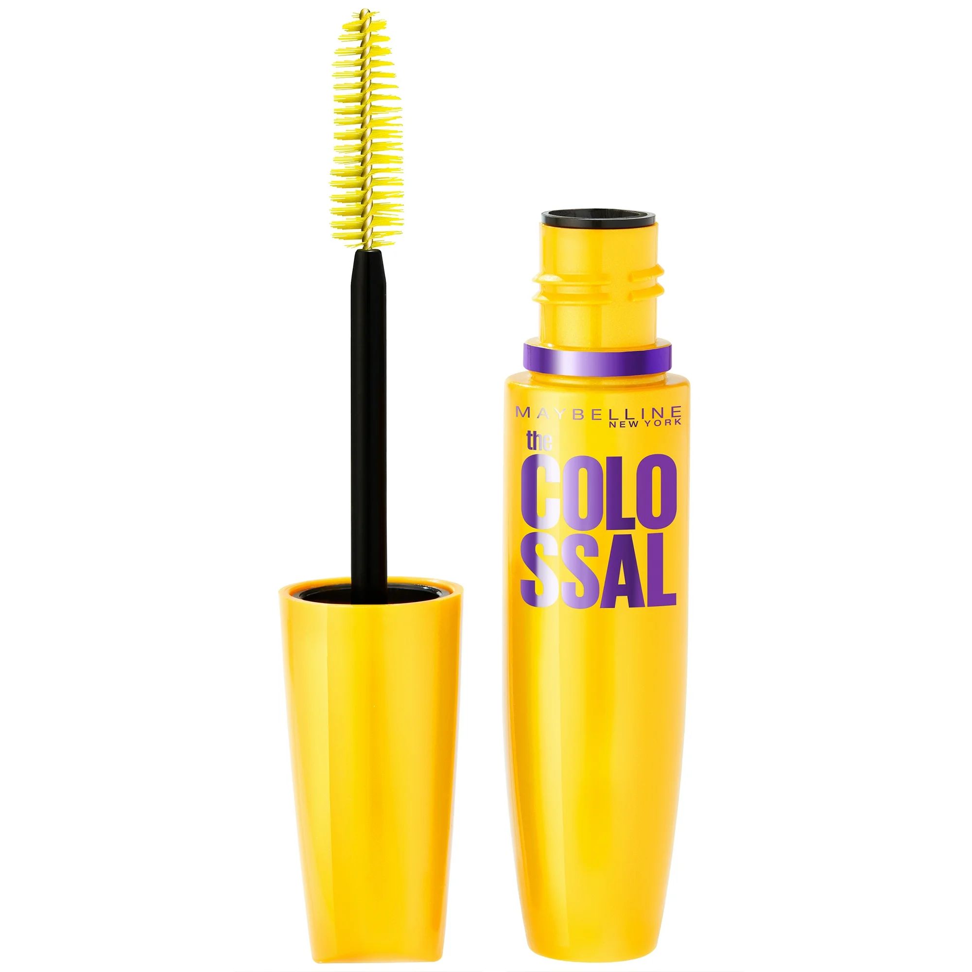 Maybelline Volum' Express The Colossal Washable Mascara, Volumizing, Glam Black, 0.31 fl oz | Walmart (US)