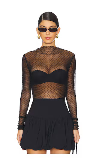 x REVOLVE Minding My Business Top in Black | Revolve Clothing (Global)