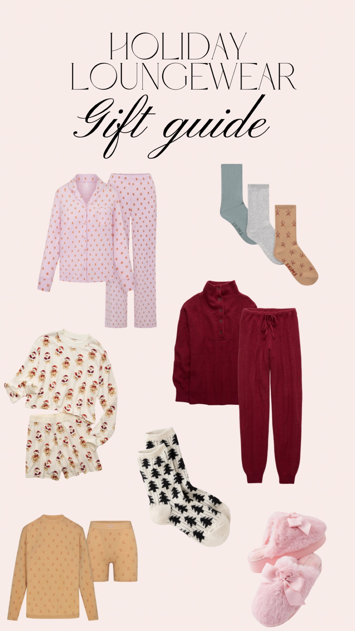 My absolute favorite cozy picks for the holidays! I love comfy sets ❤️
