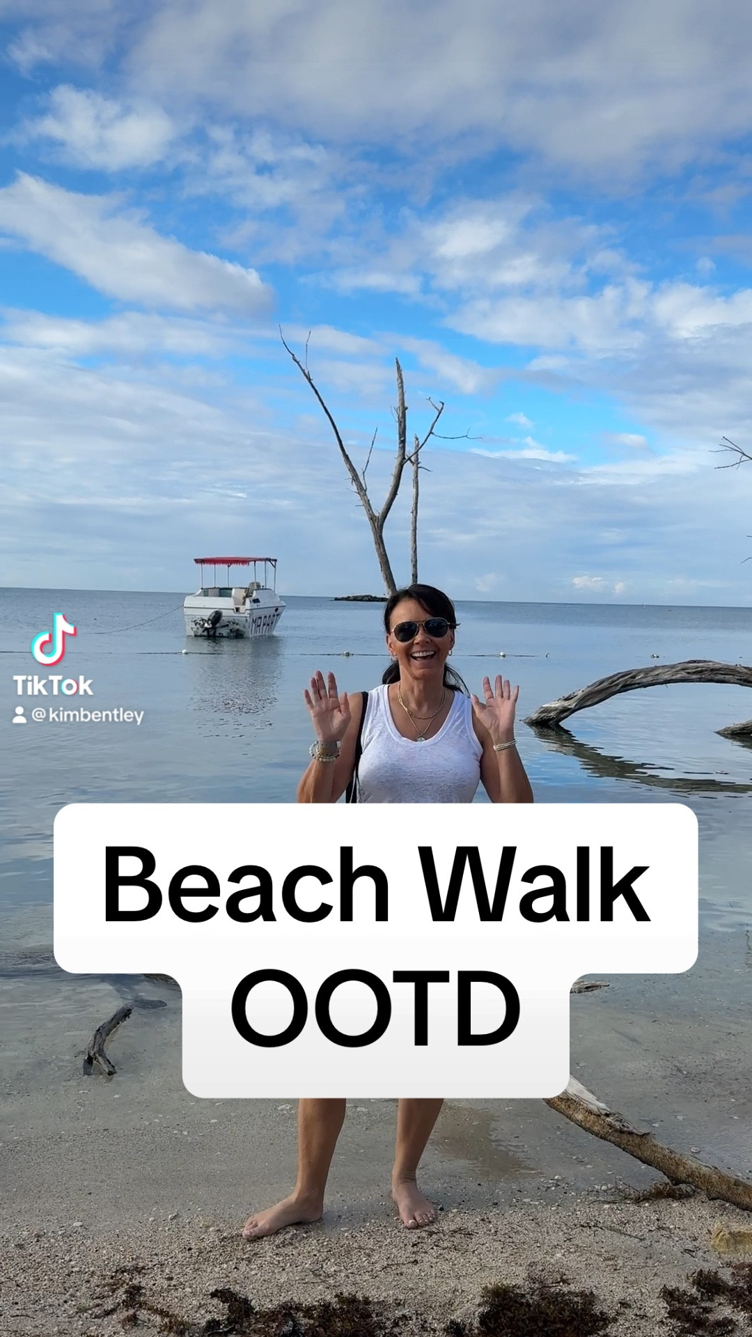 When you morning workout routine includes a beach walk this is your exercise outfit of the day. 
Breezy tank
Walking shirts / running shorts
athletic belt bag
kimbentley, walk fitness, vacation travell

#LTKover40 #LTKfitness #LTKVideo