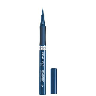 L'Oreal Paris Infallible Precision Felt Waterproof Eyeliner, Blue, 0.03 fl oz | CVS Health