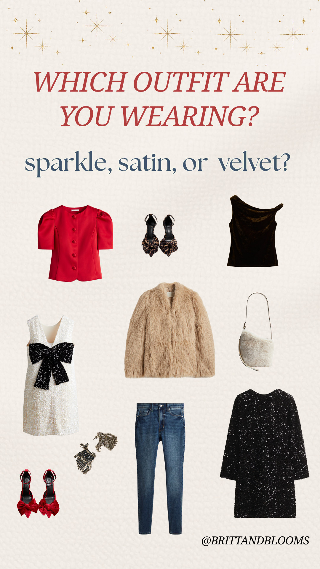 Four ways to dress up this season ✨ From cozy dinners to holiday parties 🎄

All outfits are from @H&M 🤍

Tap to shop your favorite looks. 

 #LTKHoliday #LTKSeasonal #LTKOver40