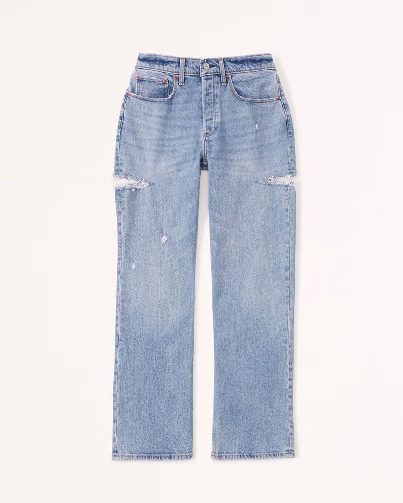 Curve Love Low Rise 90s Baggy Jean | Abercrombie & Fitch (US)