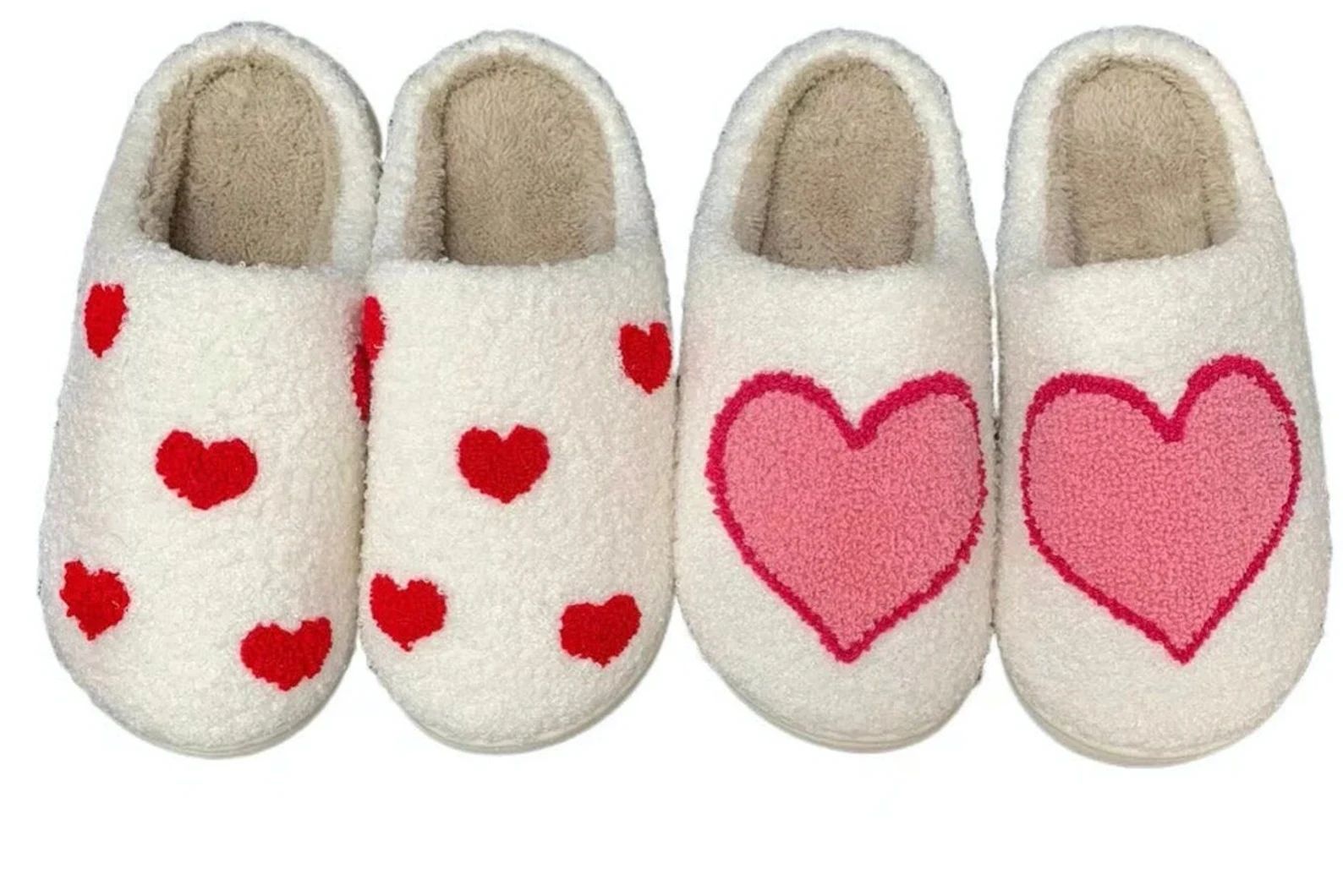 Heart Slippers and Evil Eye Slippers SUPER Comfy and Cute : - Etsy | Etsy (US)