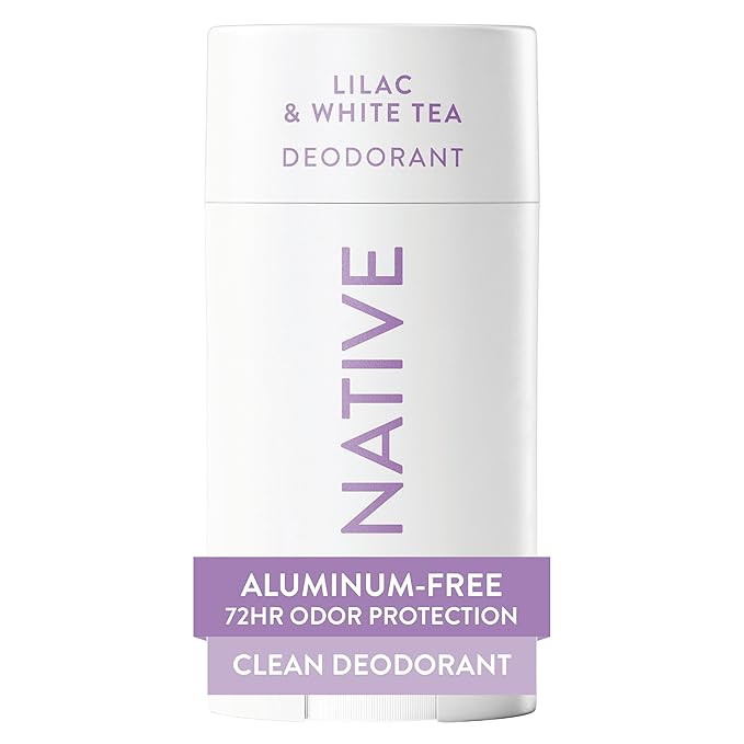 Native Aluminum Free Deodorant, Lilac & White Tea, 72 Hour Odor Control, for Women & Men, Contain... | Amazon (US)