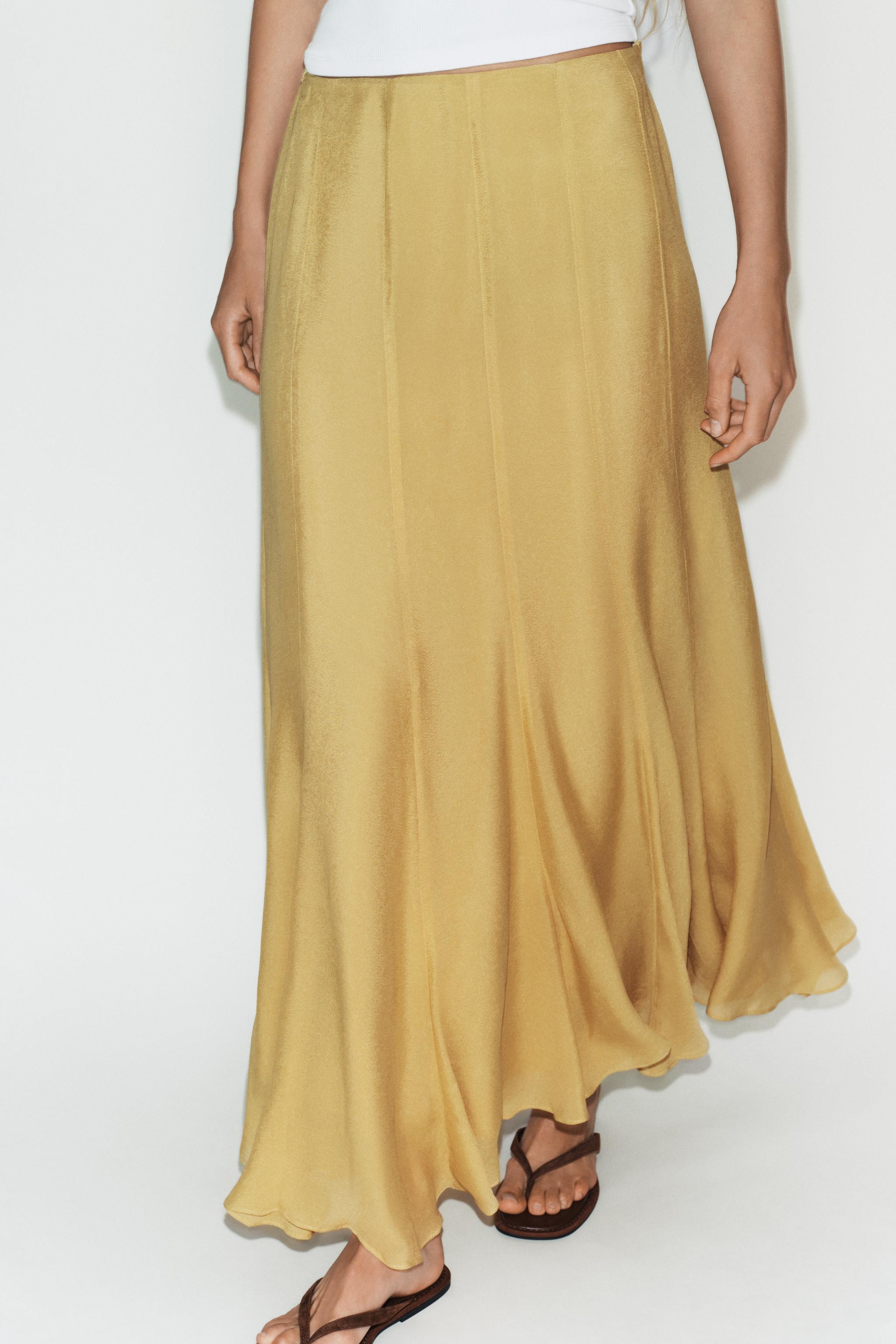 FLOWY LONG SKIRT | Zara US