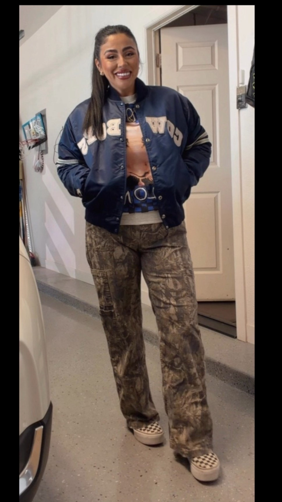 Thanksgiving  fit —-
Vintage jacket 😮‍💨

#LTKBump #LTKMidsize #LTKootd